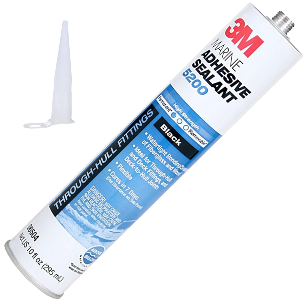 3M 10oz 5200 Series Black Marine Adhesive Sealant