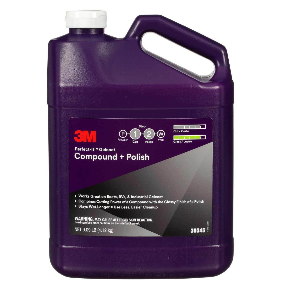 3M Perfect-It Gelcoat Compound + Polish - Gallon