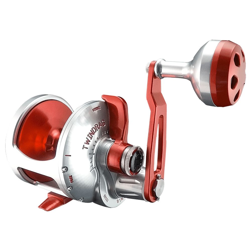 Accurate BV-600 Boss Valiant Conventional Reel Red Silver