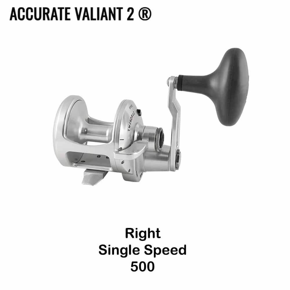 Accurate Valiant Two Single Speed Conventional Reels