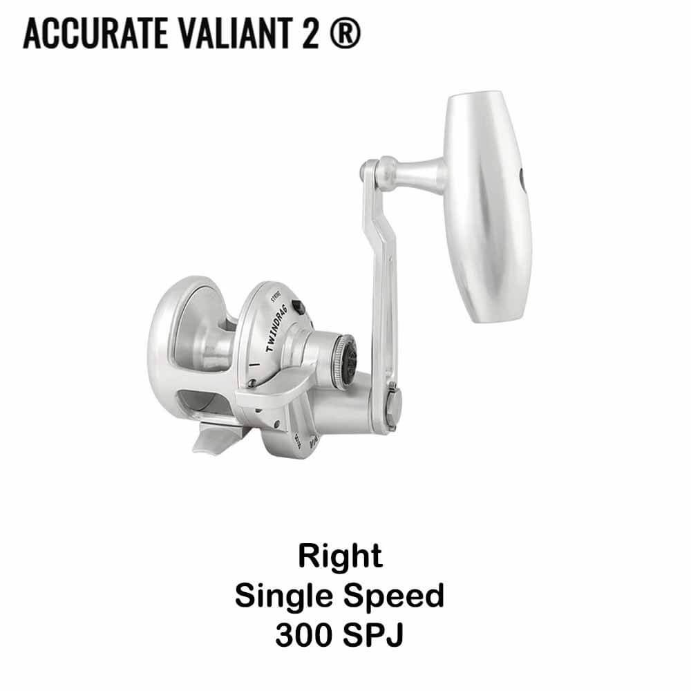 Accurate Valiant Two Slow Pitch Jigging Reels