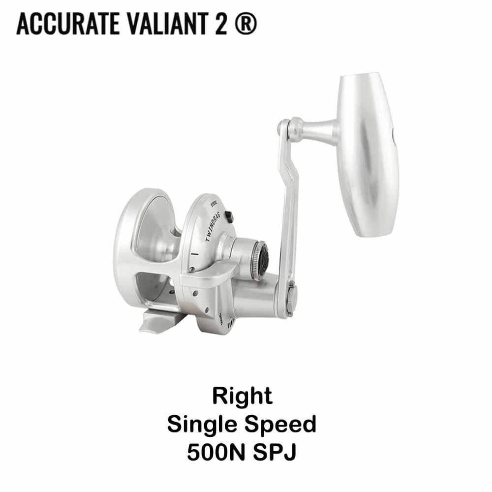 Accurate Valiant Two Slow Pitch Jigging Reels
