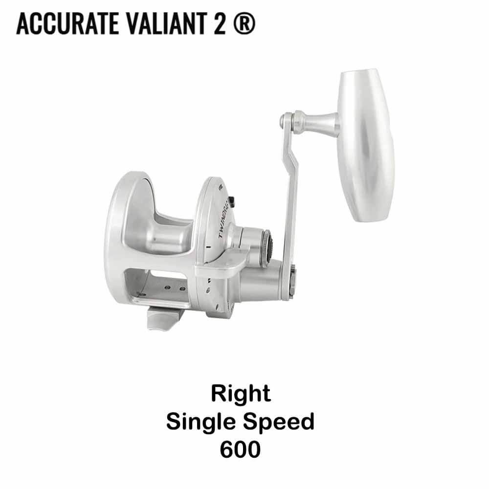 Accurate Valiant Two Slow Pitch Jigging Reels