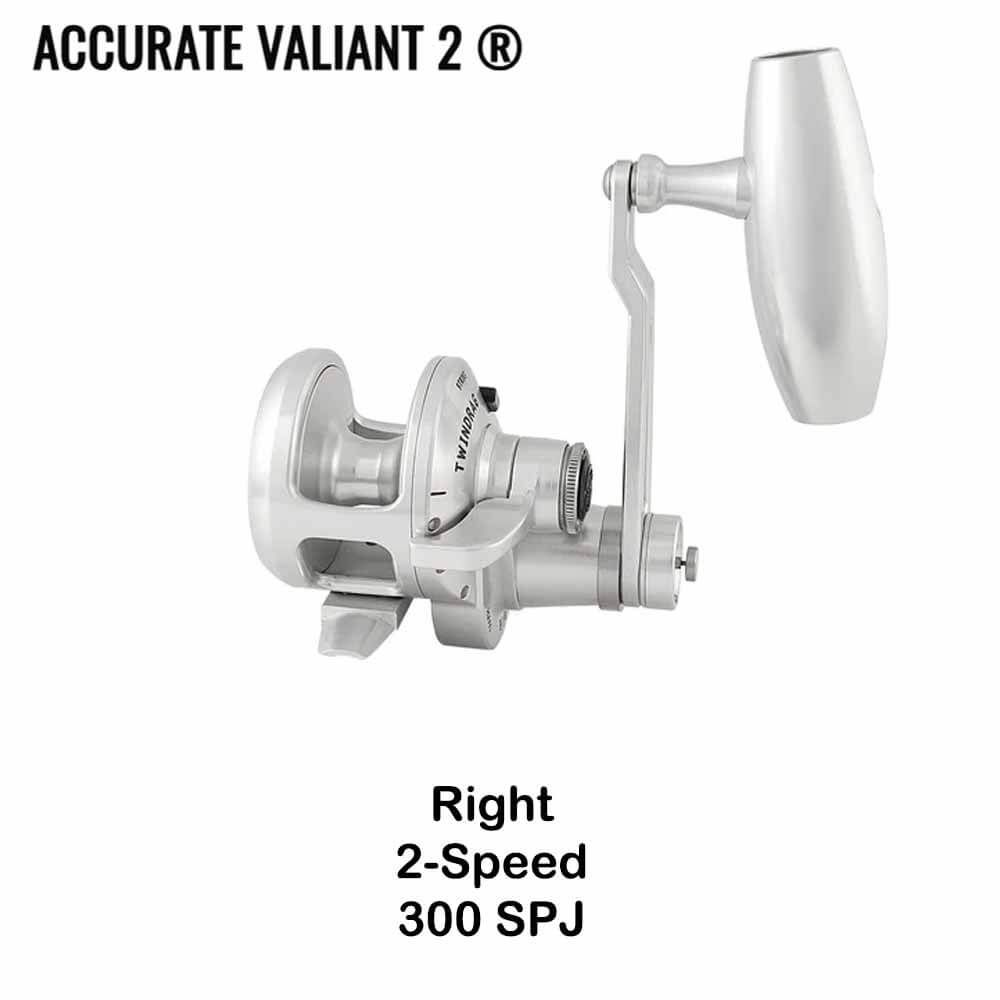 Accurate Valiant Two Slow Pitch Jigging Reels