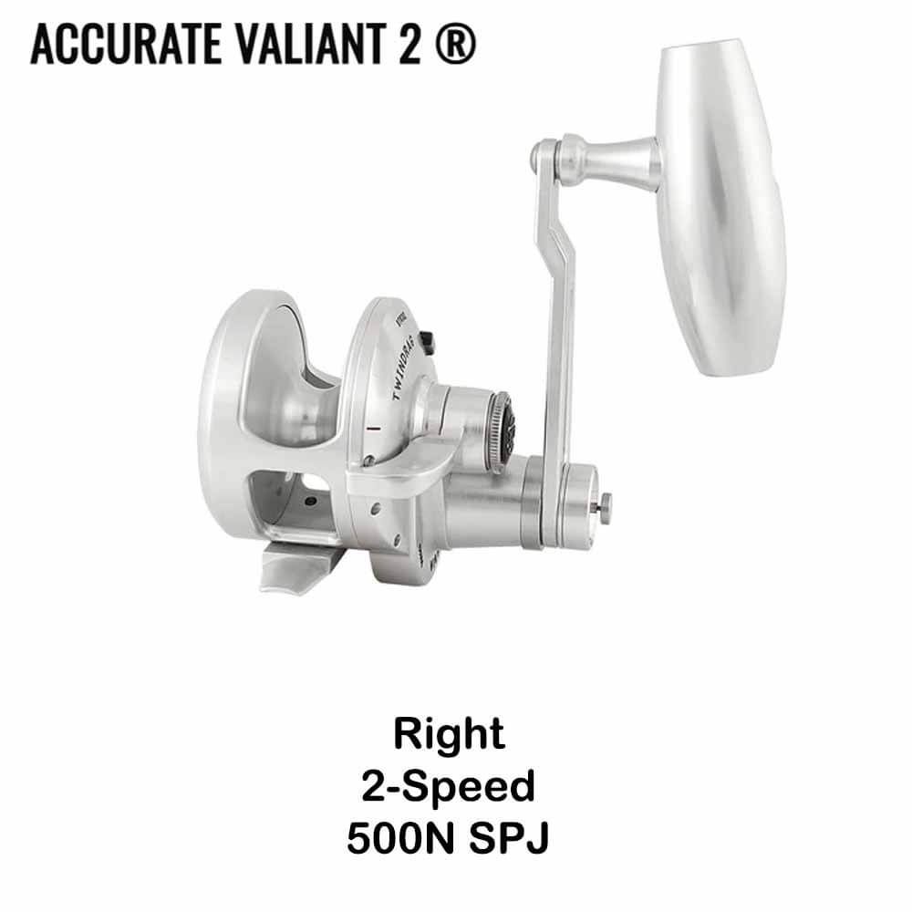 Accurate Valiant Two Slow Pitch Jigging Reels