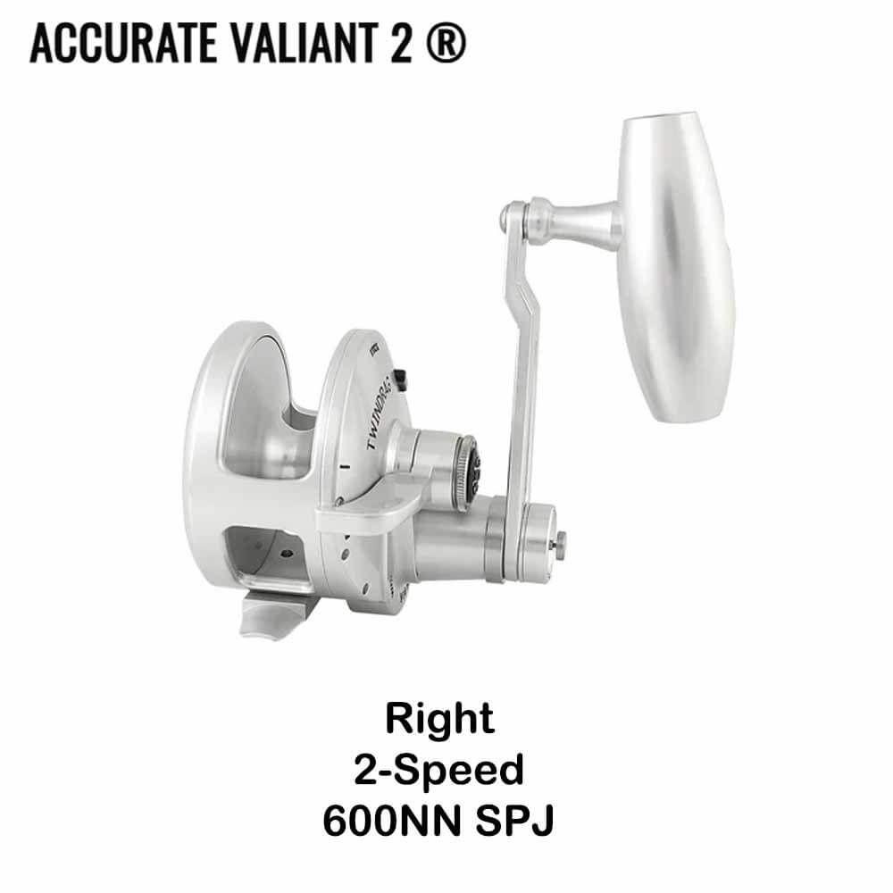 Accurate Valiant Two Slow Pitch Jigging Reels