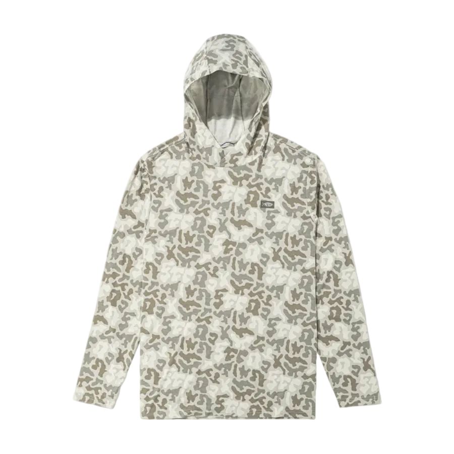 AFTCO OCEAN BOUND PRINTED HOODED PERFORMANCE SHIRT
