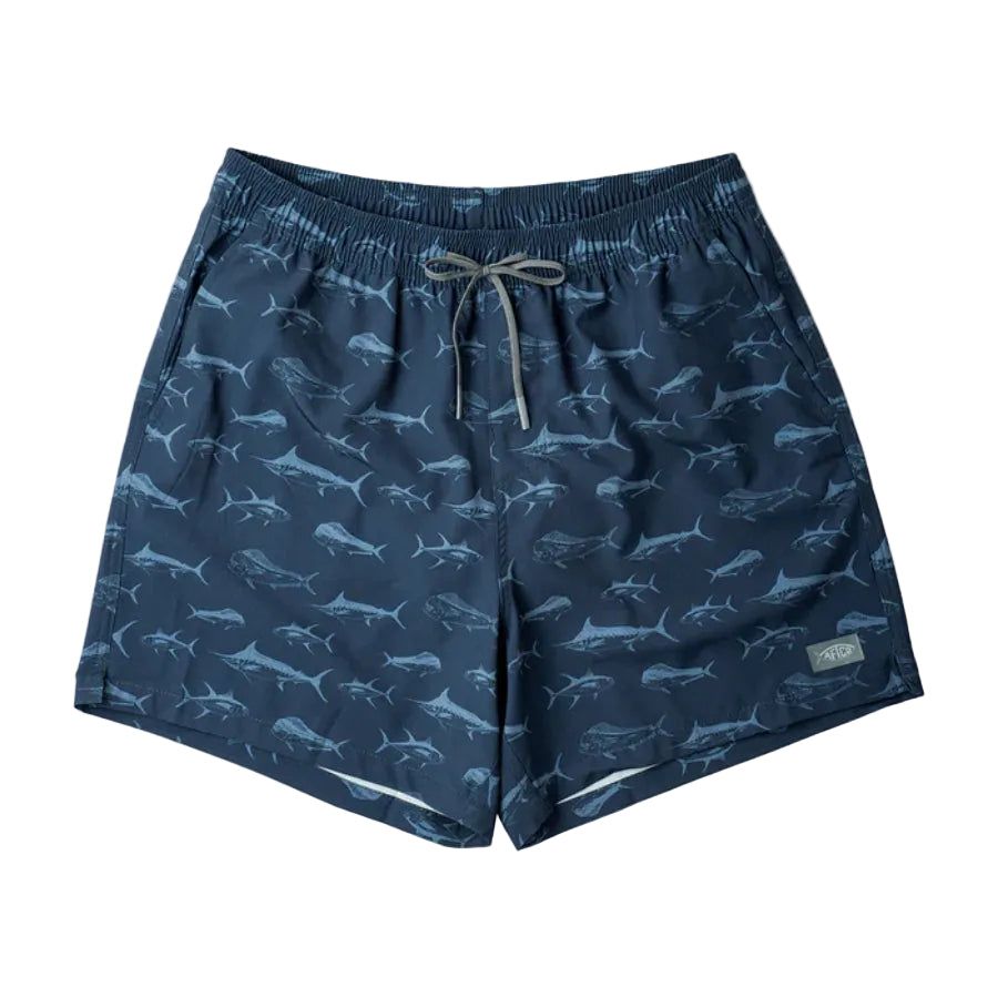 AFTCO STRIKE PRINTED SWIM SHORTS