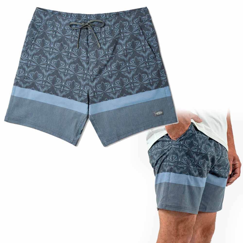 Aftco Blue Shadow Cocoboardie Shorts