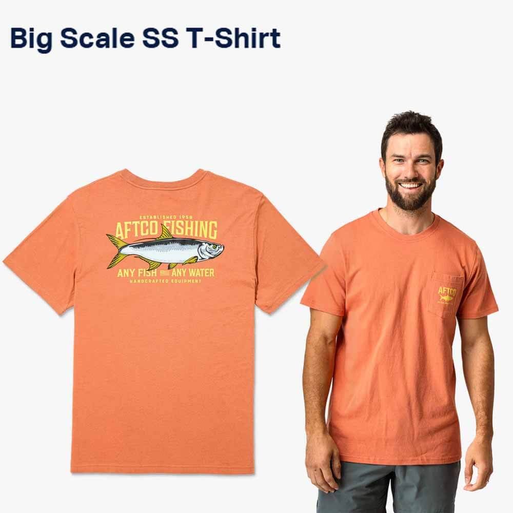 Aftco Melon Big Scale SS Shirt