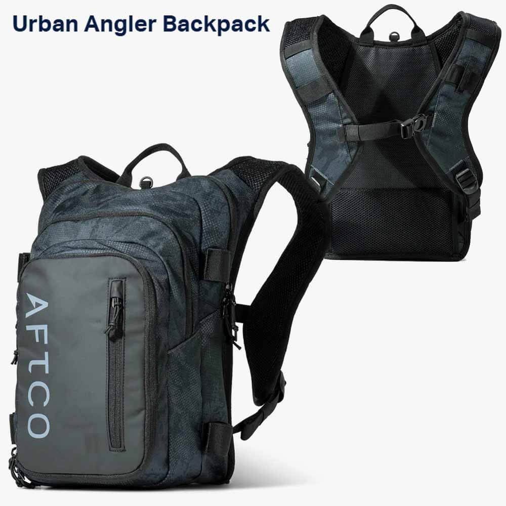 Aftco Urban Angler Backpack Storm Black Camo
