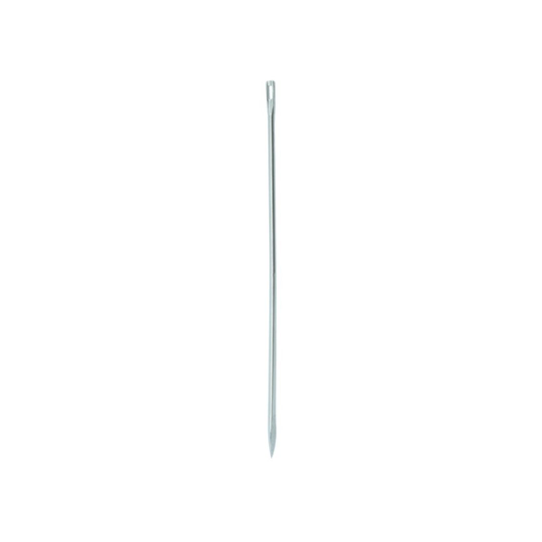 AFW TA-MN060-3 Stainless Steel 6" Mortician's Bait Rigging Needle (3 Pack)