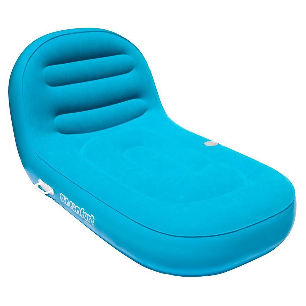 Airhead SunComfort Cool Suede Chaise Lounge - Sapphire
