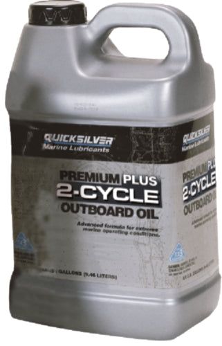 Quicksilver/Mercury Premium Plus 2-Stroke TC-W3 Outboard Motor Oil. 1U.S. GALLON