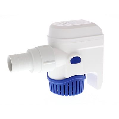 Rule Industries RM1100B Rule-Mate Submerisble, Automatic Marine Bilge Pump (1100GPH, 12V)