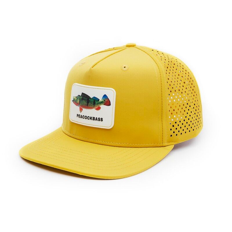 Vense GRPP08 Snapback Cap with Rubberpatch - Peacock Bass