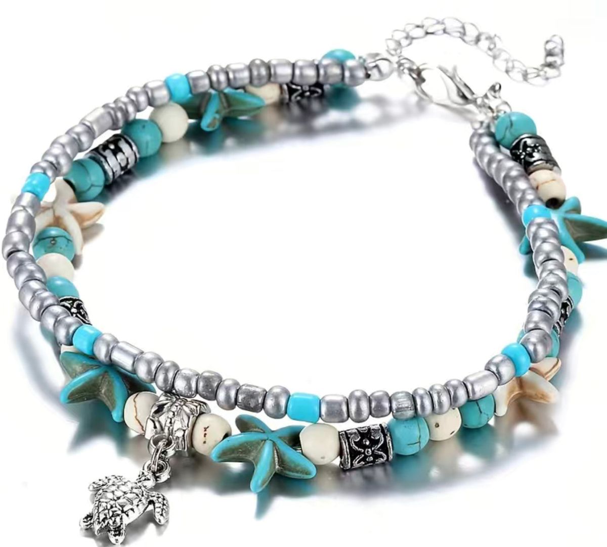 Woman Pendant Ankle Bracelet