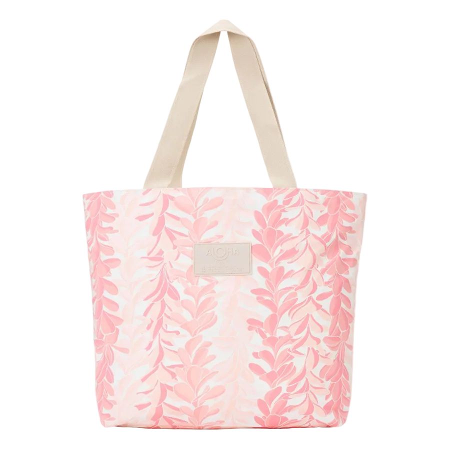 ALOHA LEI STAND DAY TRIPPER TOTE PINKS