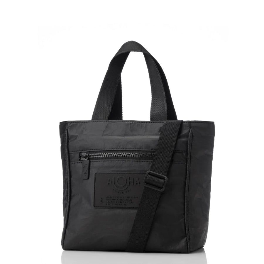 ALOHA MONOCHROME CROSSBODY- BLACK