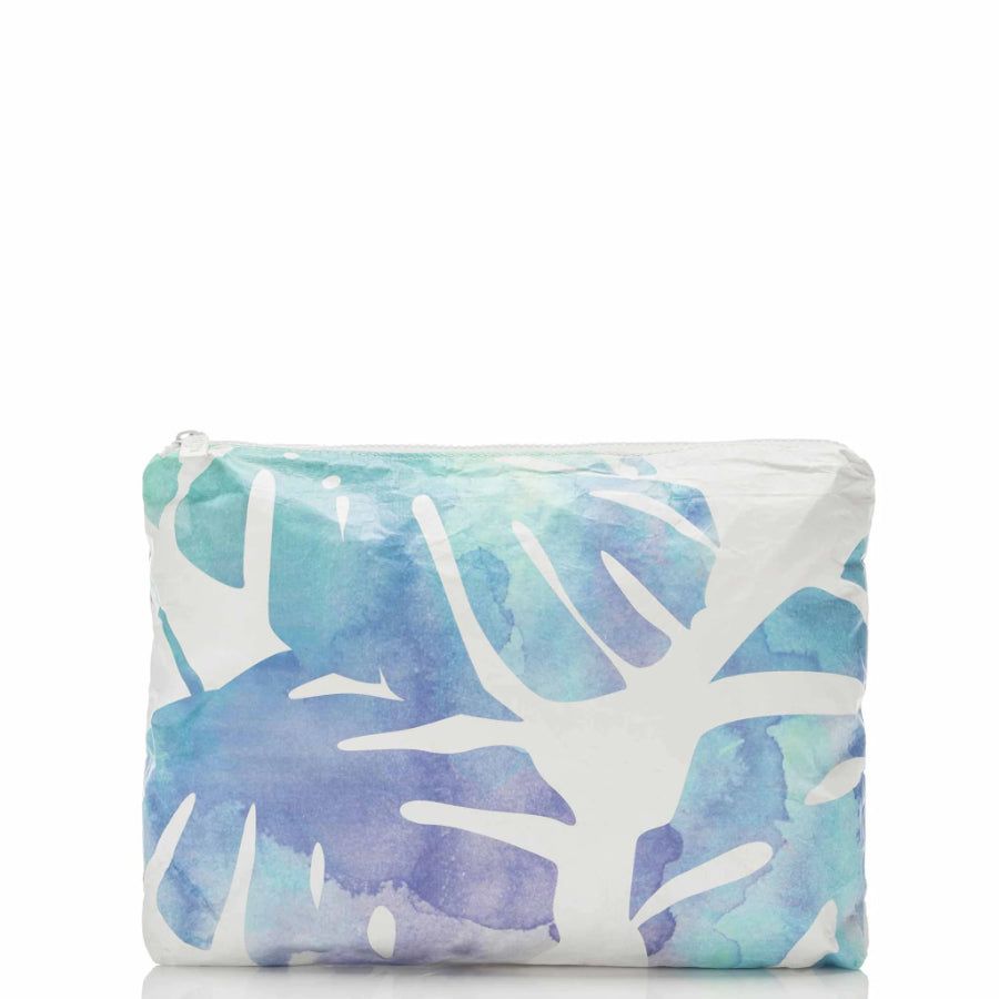 ALOHA MONSTERA MID POUCH- DAWN
