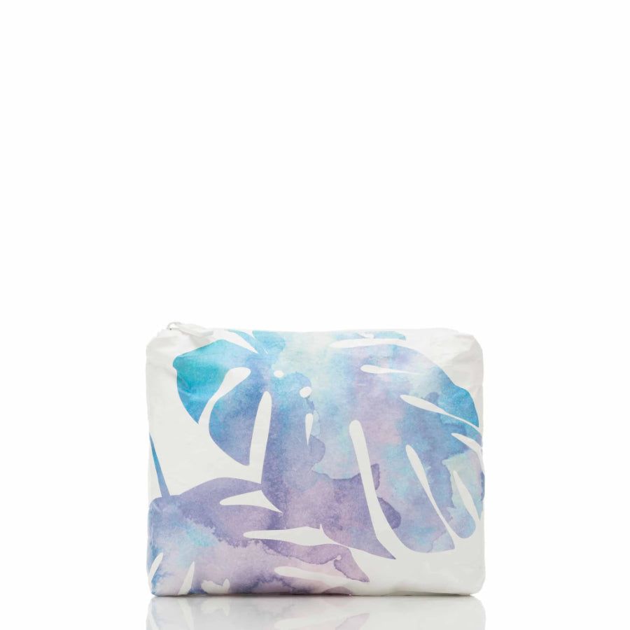 ALOHA MONSTERA SMALL POUCH- DAWN