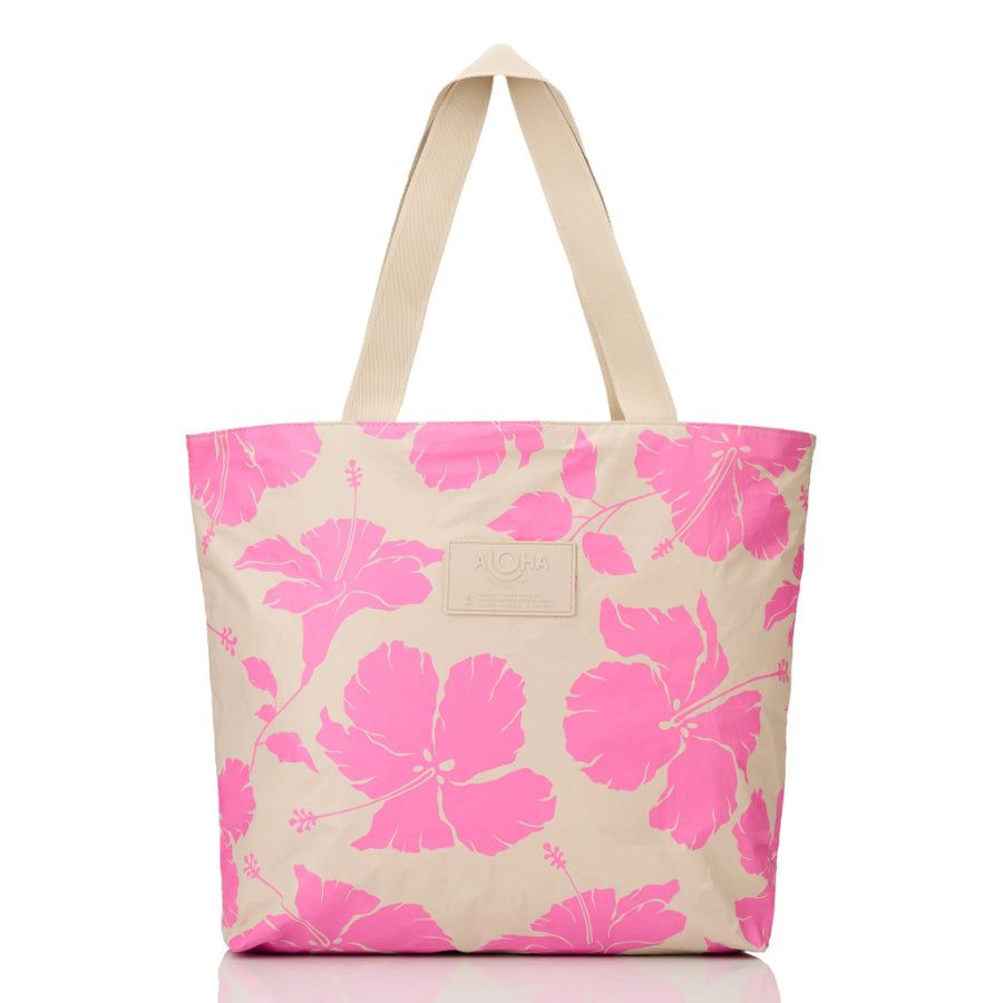 ALOHA SALINA DAY TRIPPER TOTE- FRUIT PUNCH/SANDSTONE