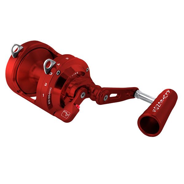 Alutecnos Albacore Gorilla 12 One Speed Reel - Red