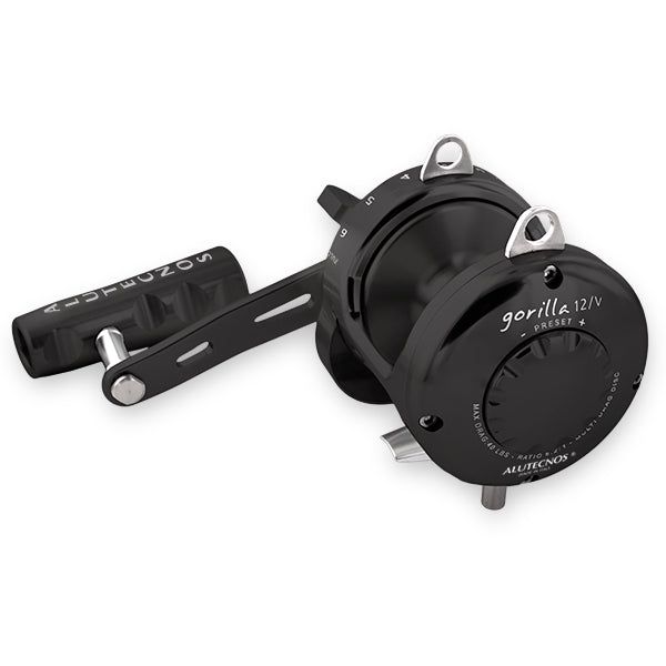 Alutecnos Albacore Gorilla 12V One Speed Reel - Black
