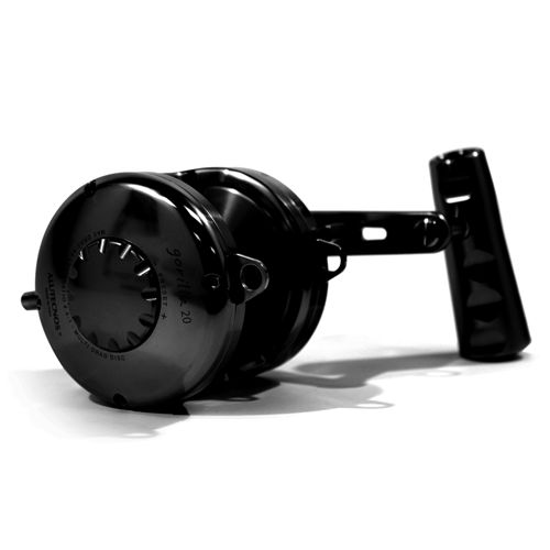 Alutecnos Albacore Gorilla 20 One Speed Reel - Black