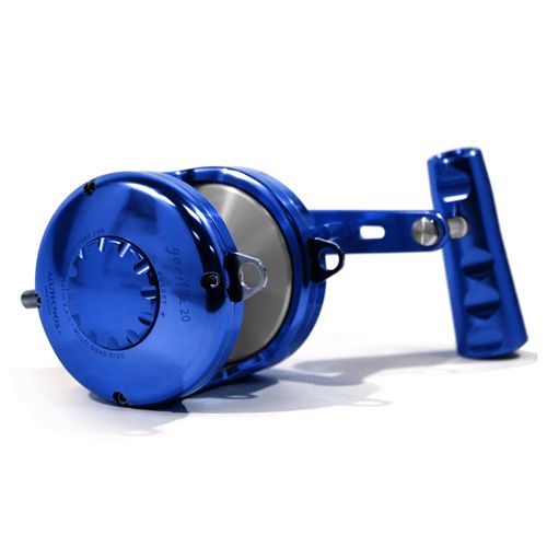 Alutecnos Albacore Gorilla 20 One Speed Reel - Blue/Silver