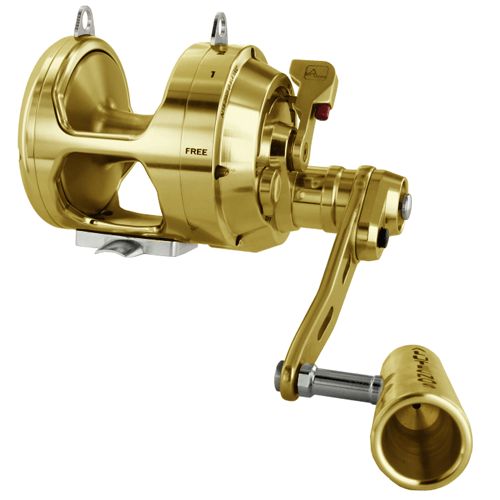Alutecnos Albacore Gorilla 20 Two Speed Reel - Gold