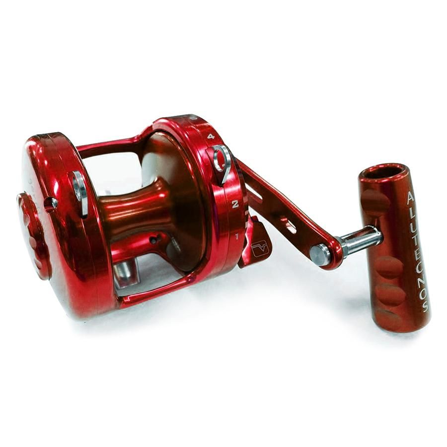 Alutecnos Albacore Gorilla 20V One Speed Reel - Red