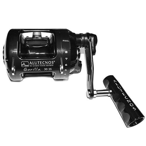 Alutecnos Albacore Gorilla 30 Two Speed Reel - Black