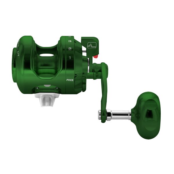 Alutecnos Albacore Gorilla 6V One Speed Reel - Green