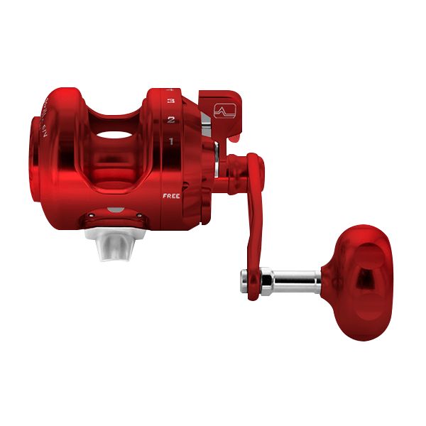 Alutecnos Albacore Gorilla 6V One Speed Reel - Red