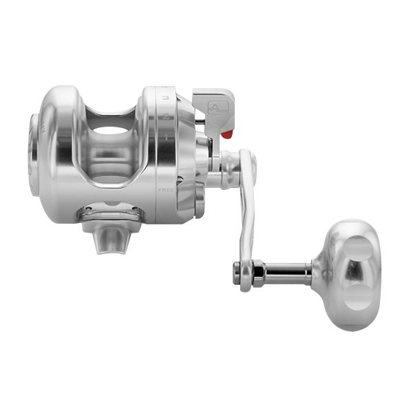 Alutecnos Albacore Gorilla 6V One Speed Reel - Silver