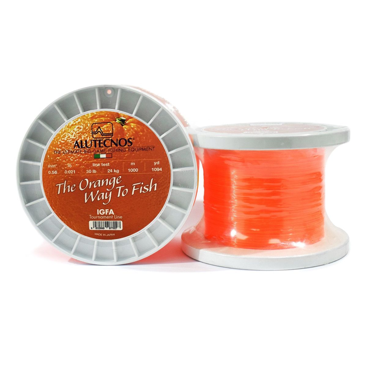 Alutecnos IGFA Orange Monofilament Line 1094 Yards