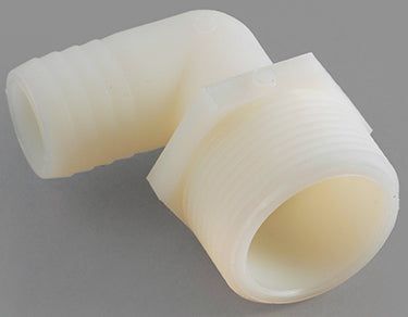 HB ELBOW 1/4X1/8 MPT NYLON