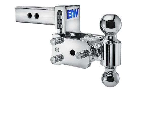 B&W HITCHES Dual Ball Model 6 - Chrome