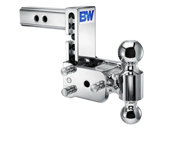 B&W HITCHES Dual Ball Model 8 - Chrome