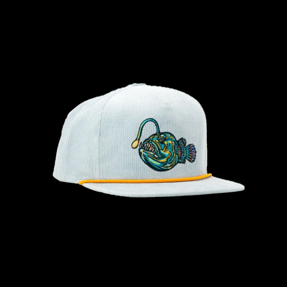 BAJIO Anglerfish Flat Brim Corduroy - Light Blue One Size