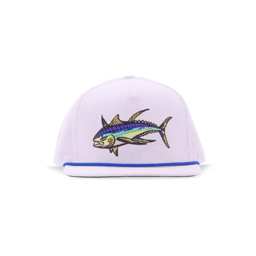 BAJIO YELLOWFIN FLAT BRIM CORD HAT
