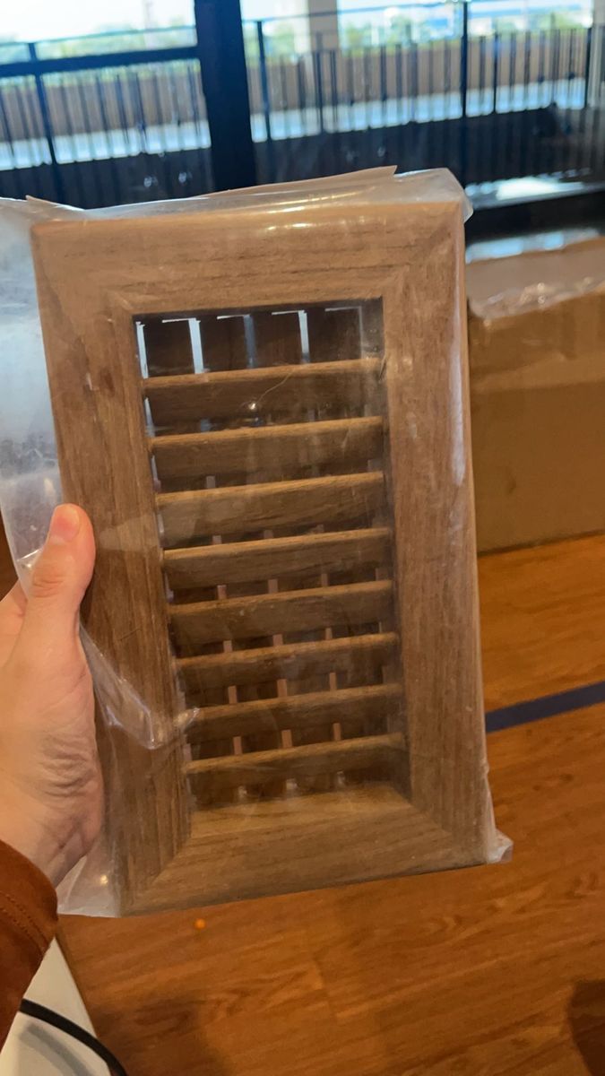 AC grill Vent - 9x3 cut out - TEAK