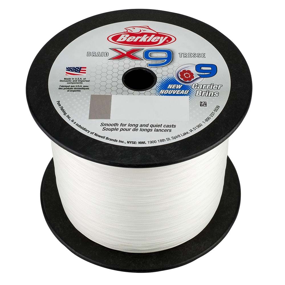Berkley x9 Braid Crystal 8lb 2188yds