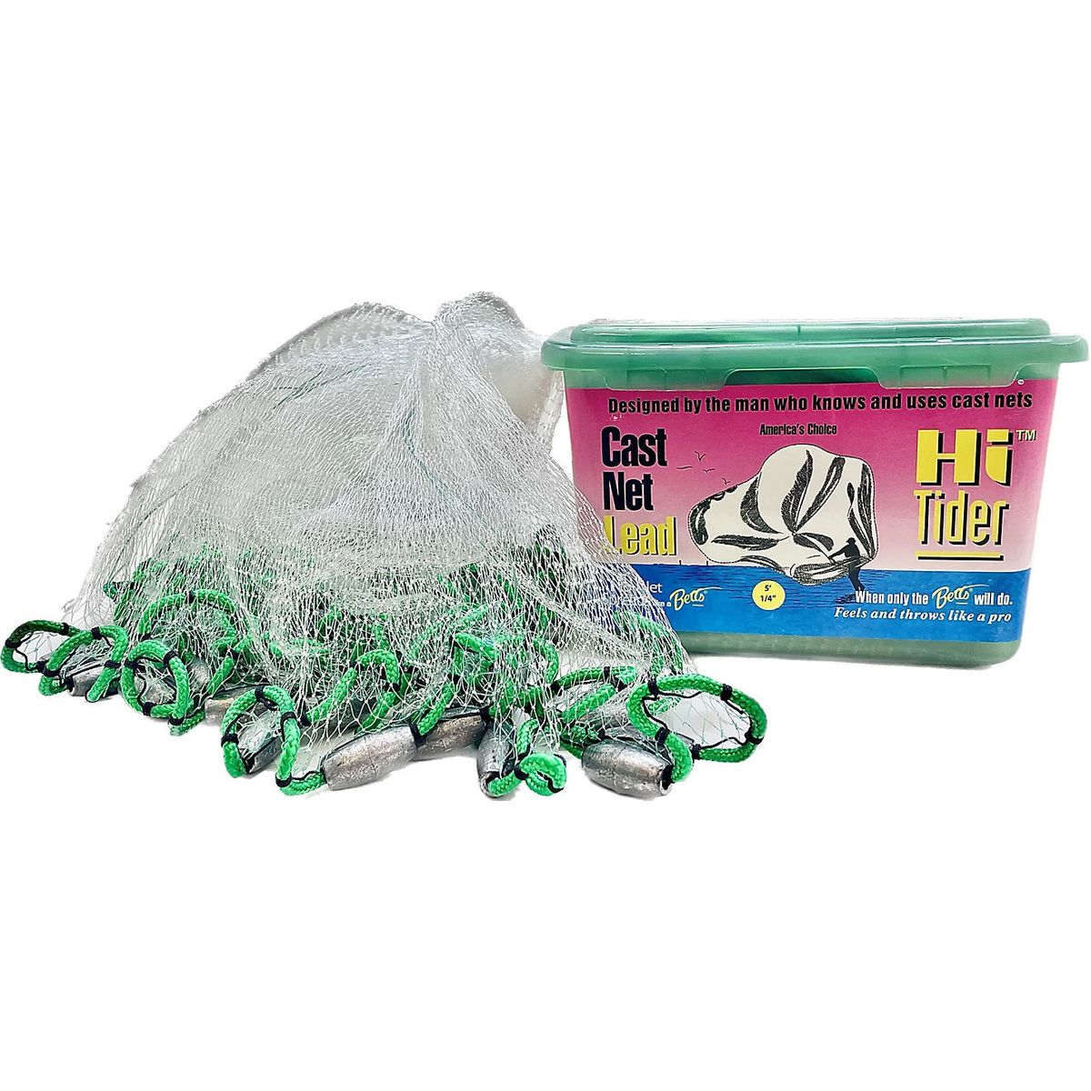 BETTS HI TIDER MONO CAST NET LEAD