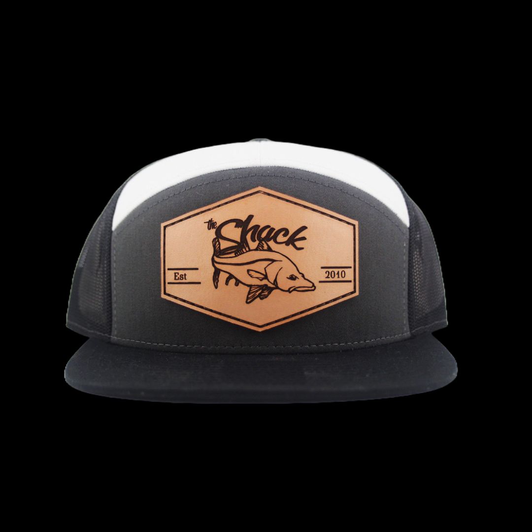 7 Panel Flat Brim Cap