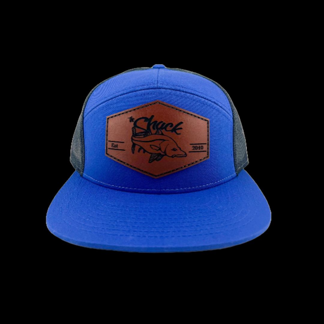 7 Panel Flat Brim Cap