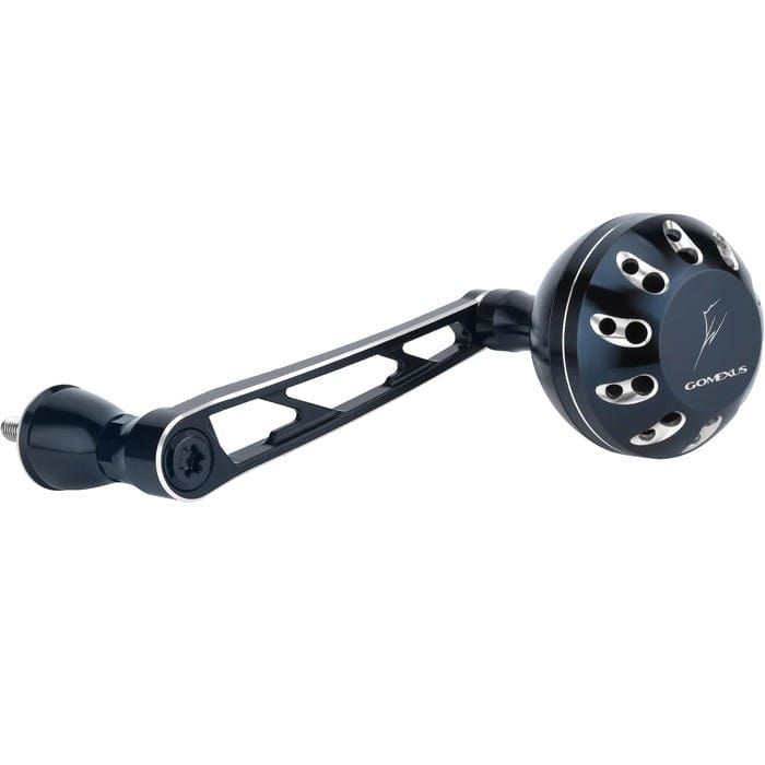 Gomexus Aluminum Handle for Shimano Saragosa/Twinpower SW 5000-6000 CJ70 - Blue / 70mm