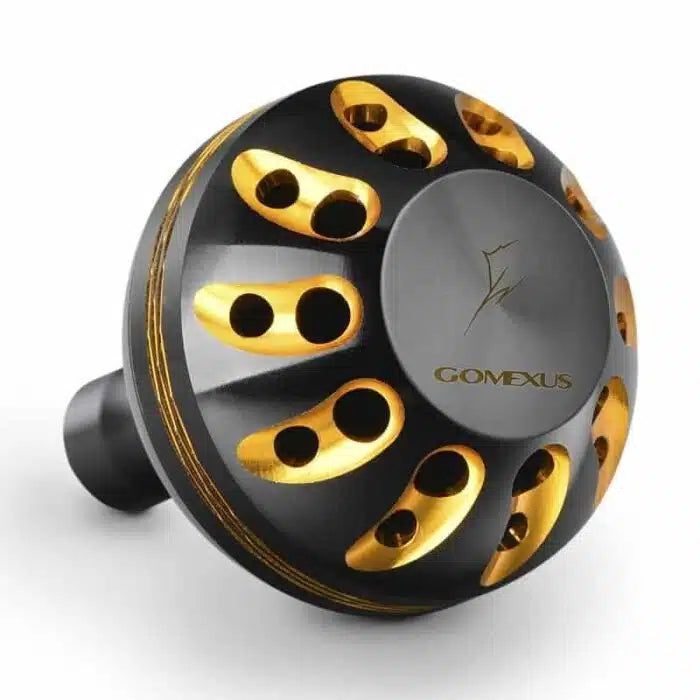 Gomexus Aluminum Reel Power Knob 35 38 41mm A38 - 38mm / Blue/Gold