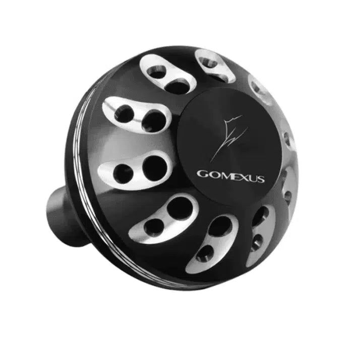 Gomexus Aluminum Reel Power Knob 38mm C38 - Black Silver
